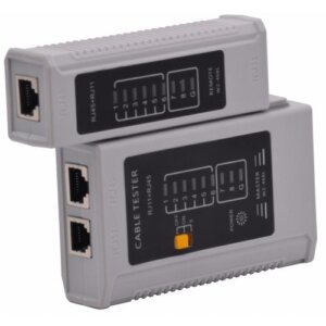 Testeur de Câble RJ45/RJ11 - Vérifiez Vos Connexions Réseau en 1 Clic