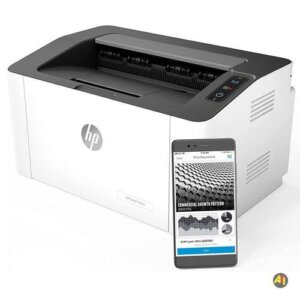 HP LaserJet 107w - Imprimante Laser WiFi 20 ppm - Compacte & Économique