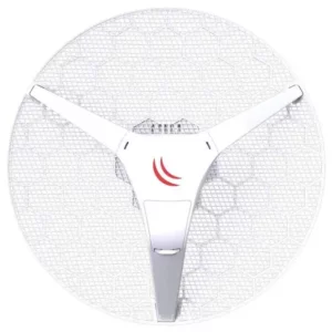 Le MikroTik LHG 2 est une antenne LTE extérieure professionnelle combinant modem 4G et antenne directionnelle haute gain dans un boîtier étanche.
