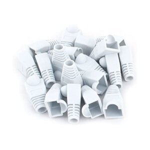 Lot de 100 manchons RJ45 - Protection et organisation des câbles réseau. Couleurs assorties pour un marquage facile. Livraison rapide !